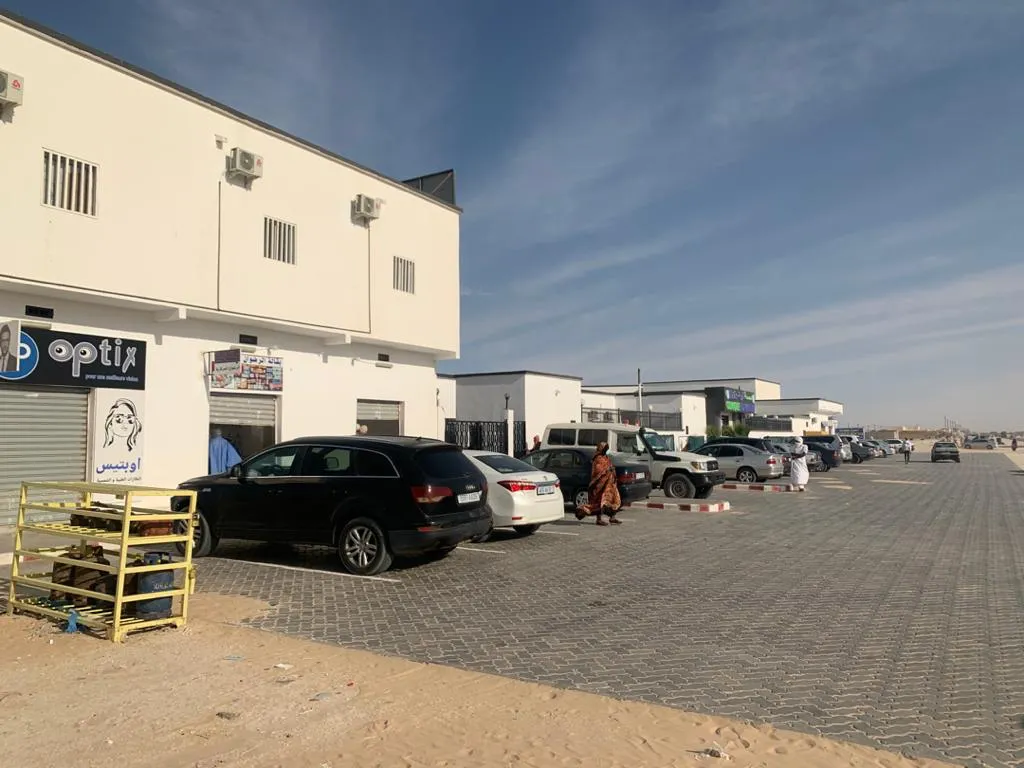 مباني العيادة في حي الترحيل بنواكشوط