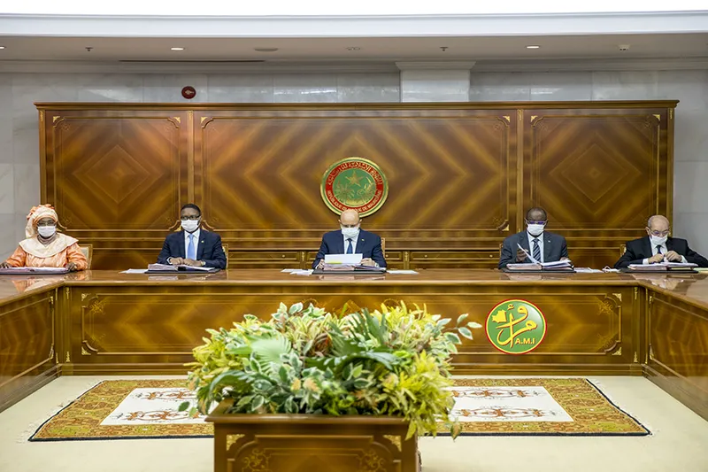مجلس الوزراء خلال اجتماعها اليوم الأربعاء (وما)