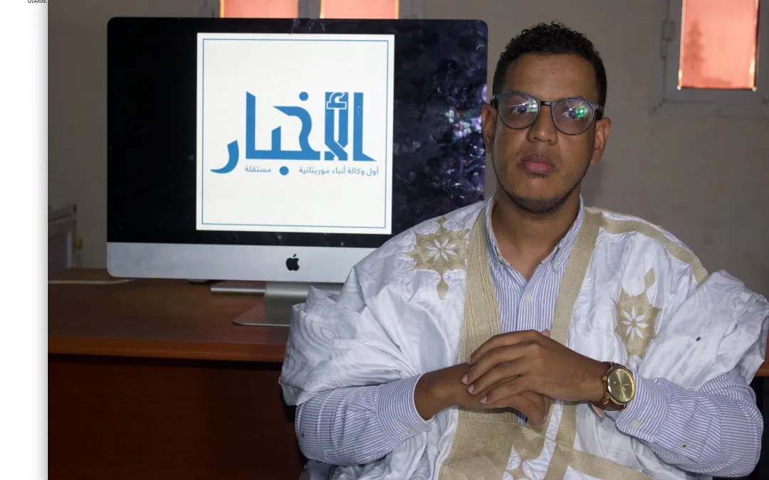 رئيس حركة "كفانا" الشبابية يعقوب ولد المرابط