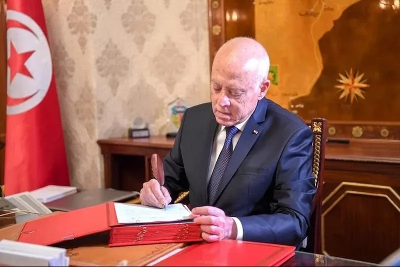 الرئيس التونسي قيس سعيد
