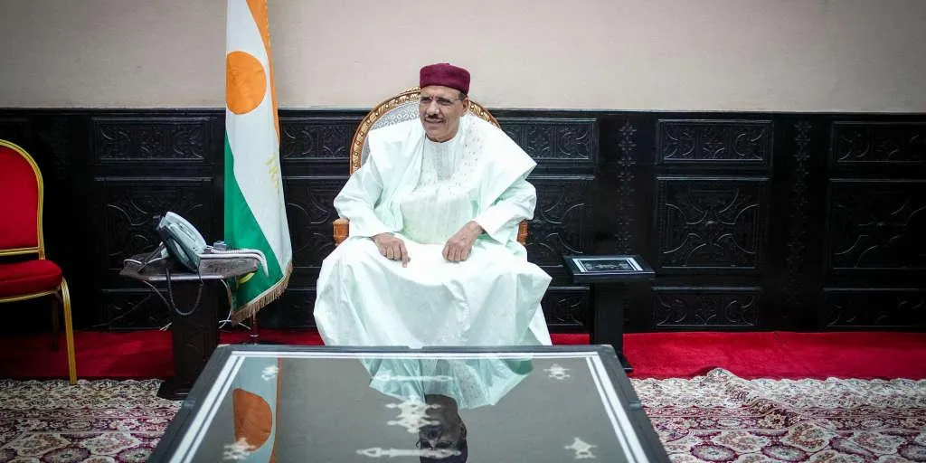 الرئيس النيجري محمد بازوم