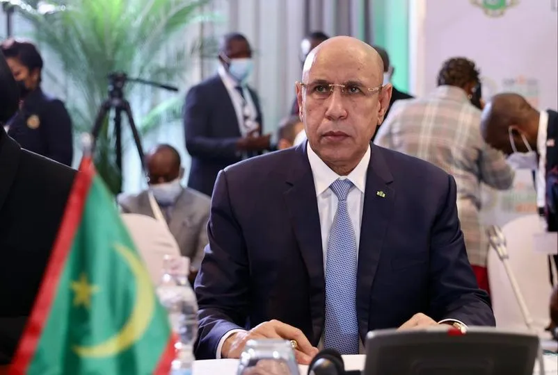 الرئيس محمد ولد الغزواني خلال كلمته أمام المشاركين في الدورة المنعق?