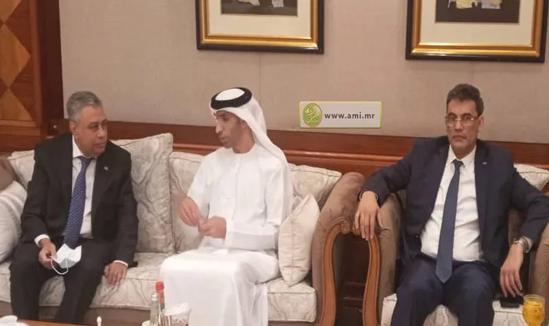الوزير خلال مشاركته في المؤتمر والمعرض (وما)
