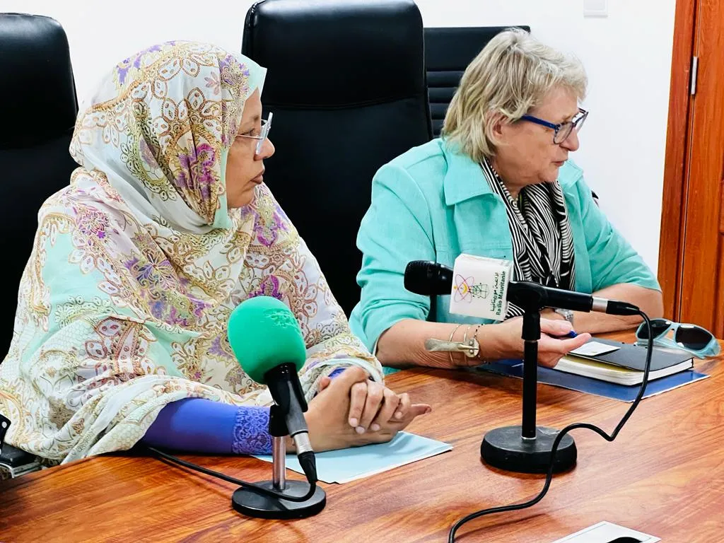 جانب من حفل إطلاق البرنامج من قاعة الاجتماعات في مفوضية الأمن الغذائ