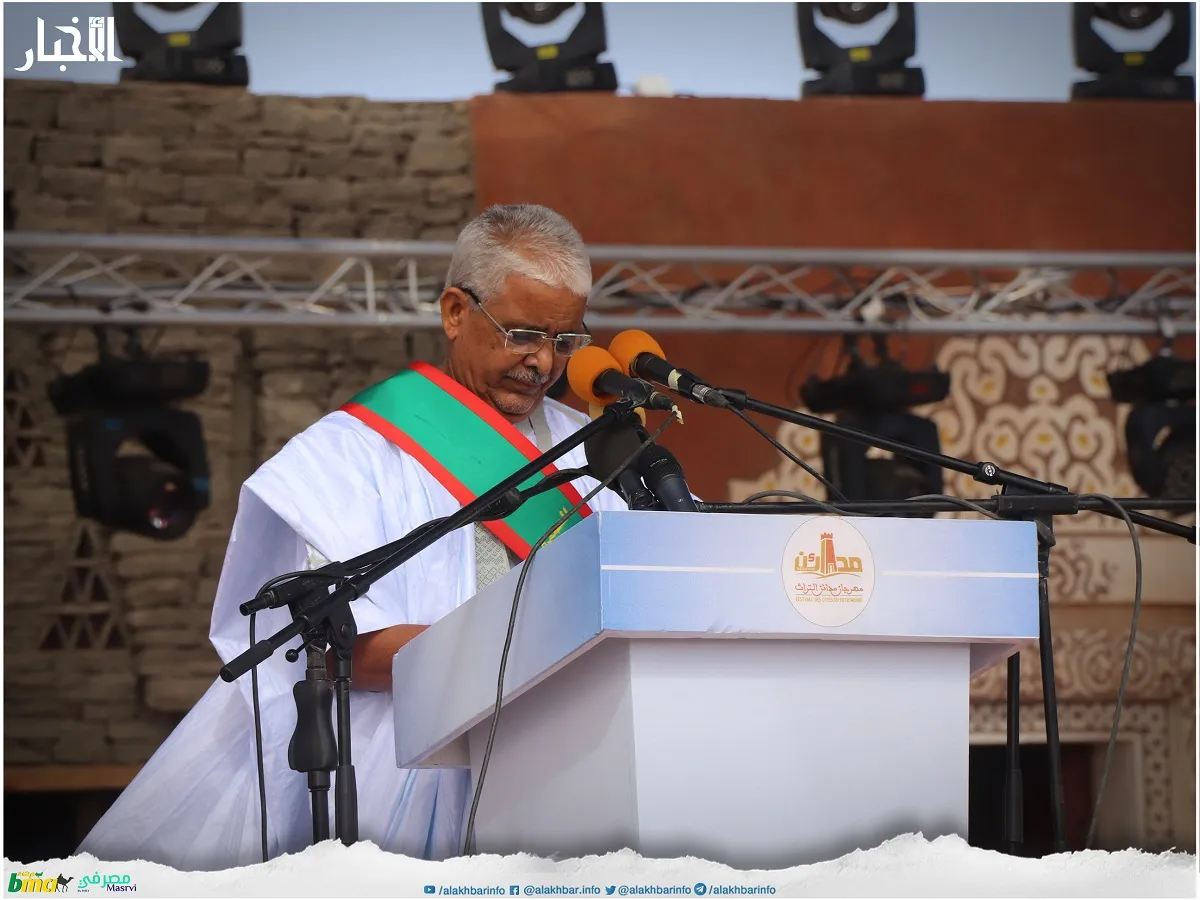 عمدة بلدية وادان بولاية آدرار محمد محمود ولد اميه (الأخبار - أرشيف)