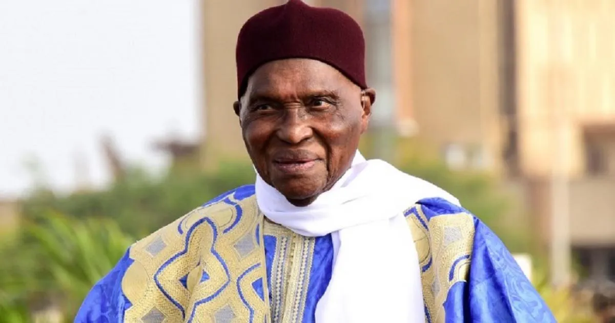 الرئيس السنغالي السابق عبد الله واد 