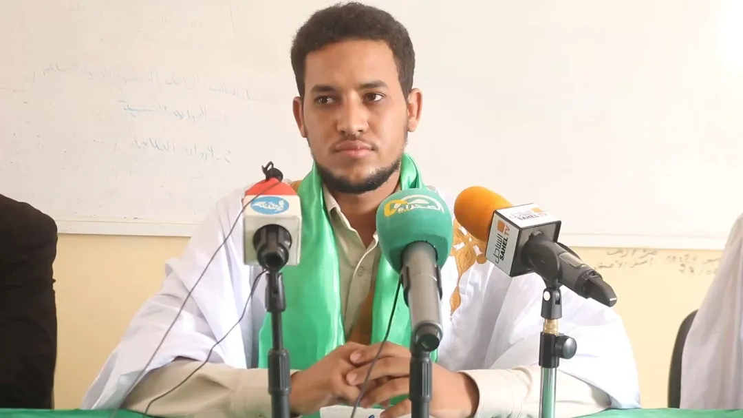 مسؤول الكليات بالمكتب التنفيذي للاتحاد الوطني لطلبة موريتانيا محمد 