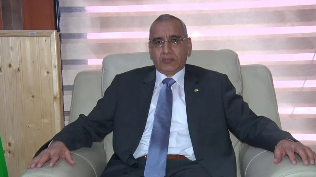 وزير الداخلية واللا مركزية محمد أحمد ولد محمد الأمين