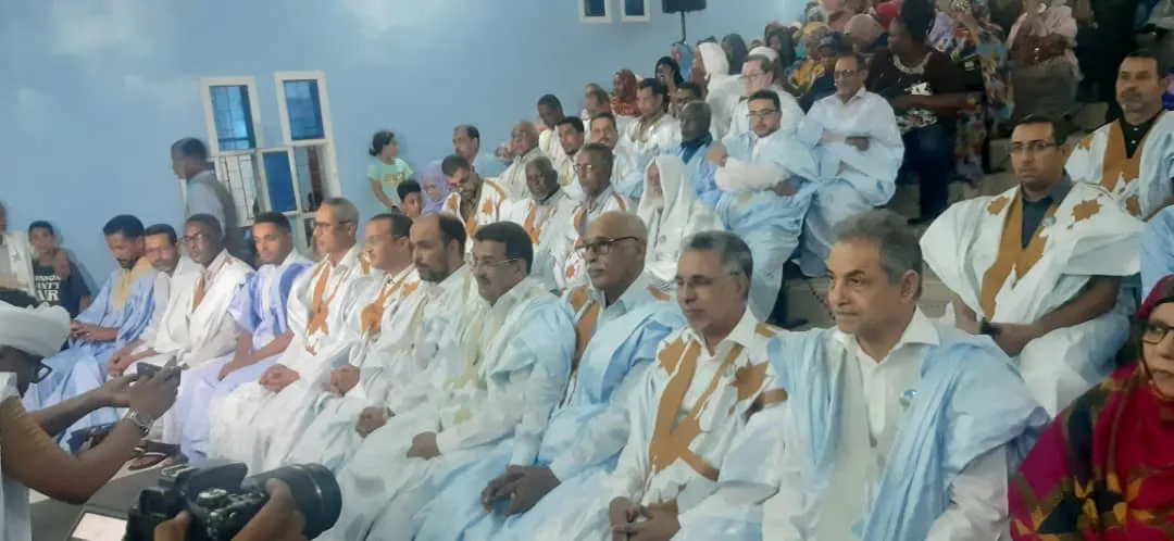 جانب من إنطلاقة فعاليات الأيام الثقافية لبلدية نواذيبو مساءاليوم (ا?