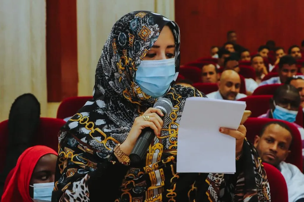 منسقة النادي الجديد الأستاذة عربية بنت أهنا