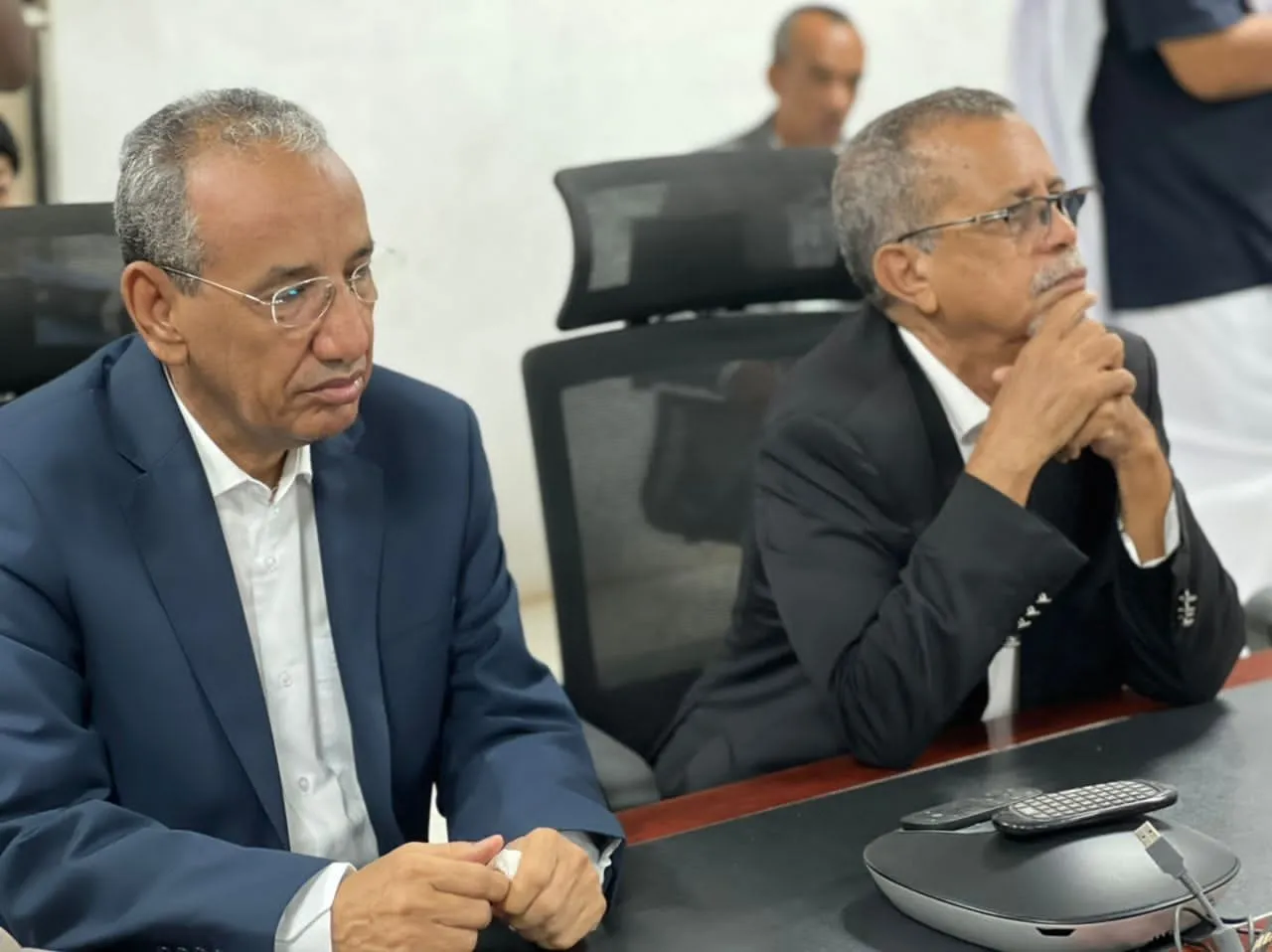 وزير الزراعة خلال أحد الاجتماعات 