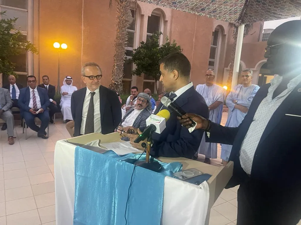 القنصل الشرفي لإيطاليا في موريتانيا رجل الأعمال أحمد باب ولد اعزيزي 