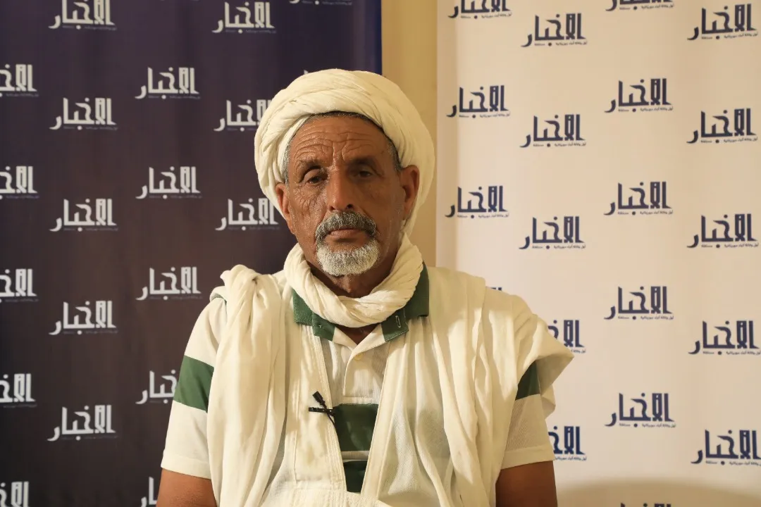  أبو المعالي بن هيبة لكرع المتحدث باسم سكان تجمع قرى بوزريبية التابع 