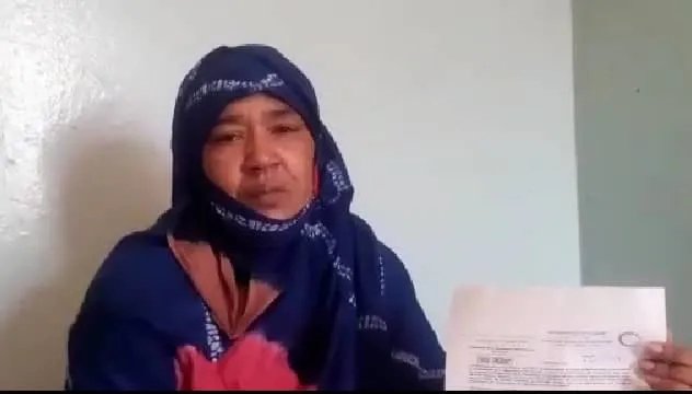 أخت زوجة السجين القطب ولد أحمد سيدي خداجة بنت أزعور قالت إن الرسالة ا