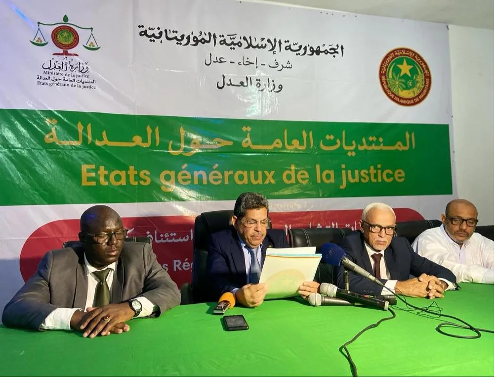والي العصابة خلال افتتاح منتديات العدالة اليوم