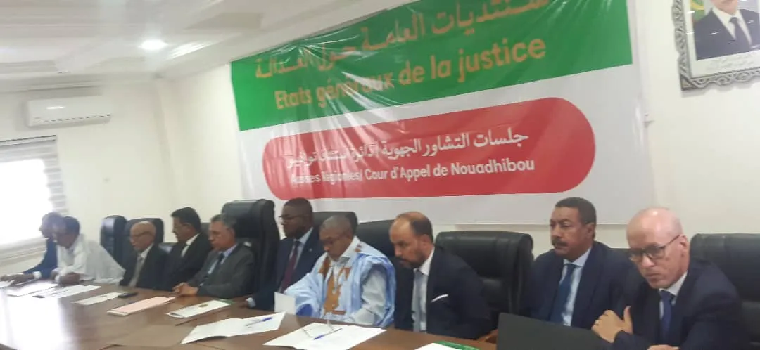 جانب من حفل إنطلاق المنتدى صباح اليوم في مدينة نواذيبو/ الأخبار