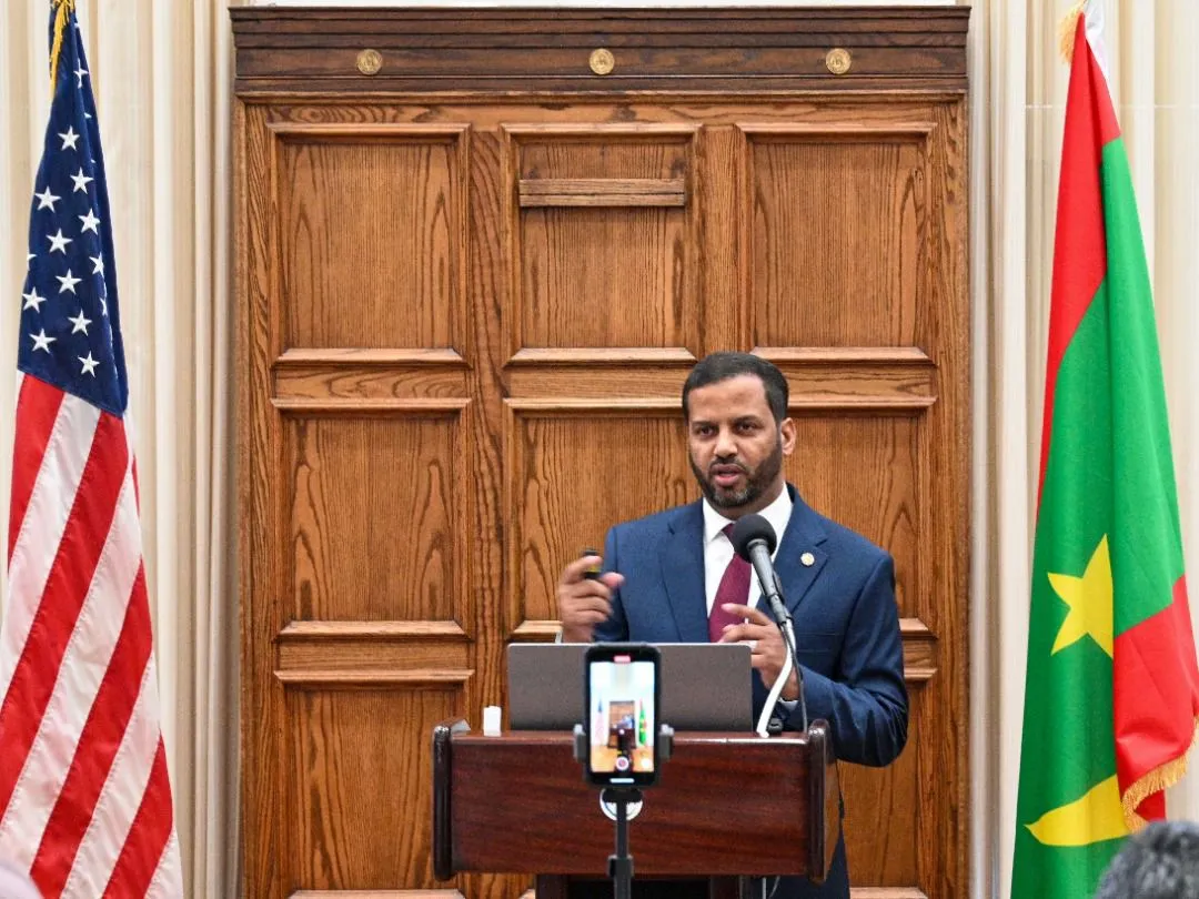 الأمين العام لمجلس الأعمال الأمريكي الموريتاني سيدي محمد ولد كاعم خ?