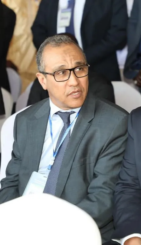 المدير العام لشركة "سوجم" محمد محمود ولد سيدي الأمين خلال حفل تدشين م?