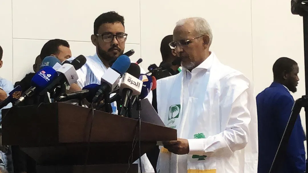 رئيس حزب التجمع الوطني للإصلاح والتنمية "تواصل" محمد محمود ولد سيدي خ