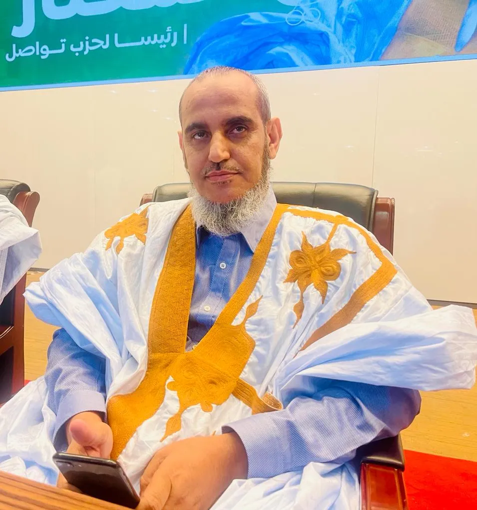 الرئيس الجديد لحزب التجمع الوطني للإصلاح والتنمية "تواصل" النائب أما