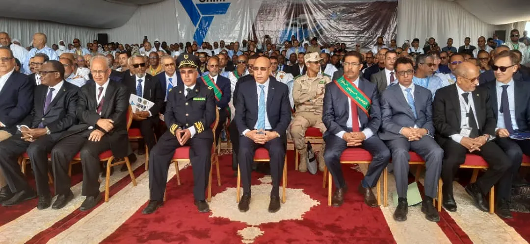 جانب من إشراف الرئيس زوال اليوم على وضع الحجر الأساس لمشاريع وتدشين ?