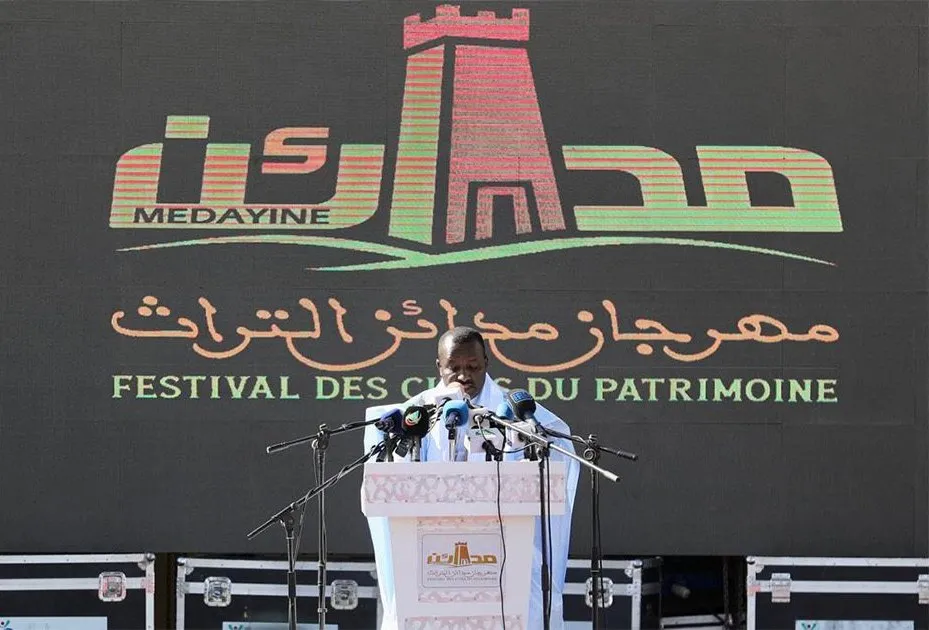 وزير الثقافة والشباب والرياضة والعلاقات مع البرلمان، محمد ولد اسويد