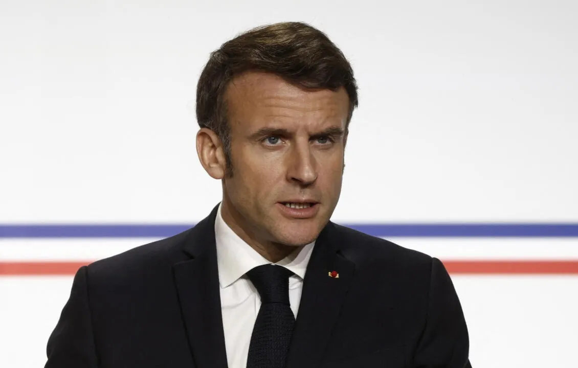 الرئيس الفرنسي إيمانويل ماكرون 