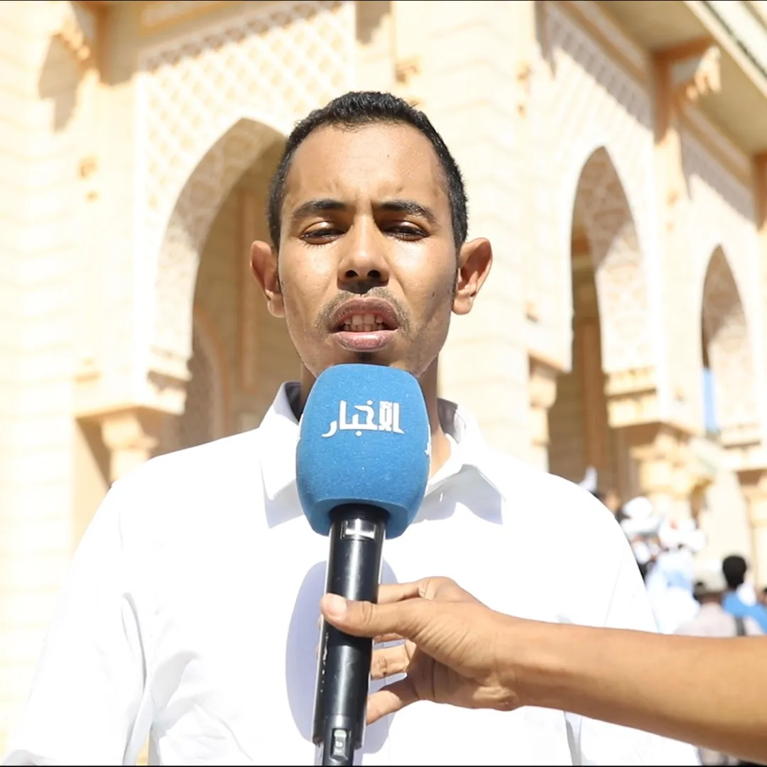 هدو الداه رئيس المبادرة الطلابية لمناهضة الاختراق الصهيوني وللدفاع 