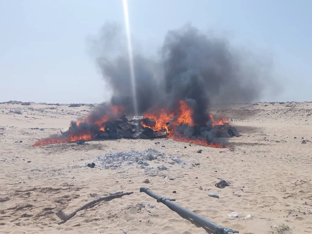 عملية الإتلاف التي جرت زوال اليوم في نواذيبو/ الأخبار