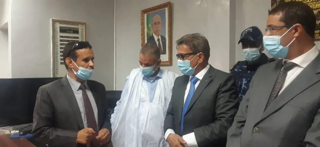 جانب من زيارة الوالي إلى مركز الإستطباب الجهوي/ الأخبار