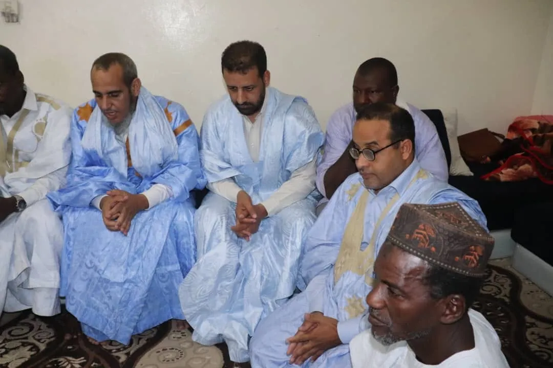 حمادي سيد المختار رئيس حزب التجمع الوطني للإصلاح والتنمية "تواصل" خل?