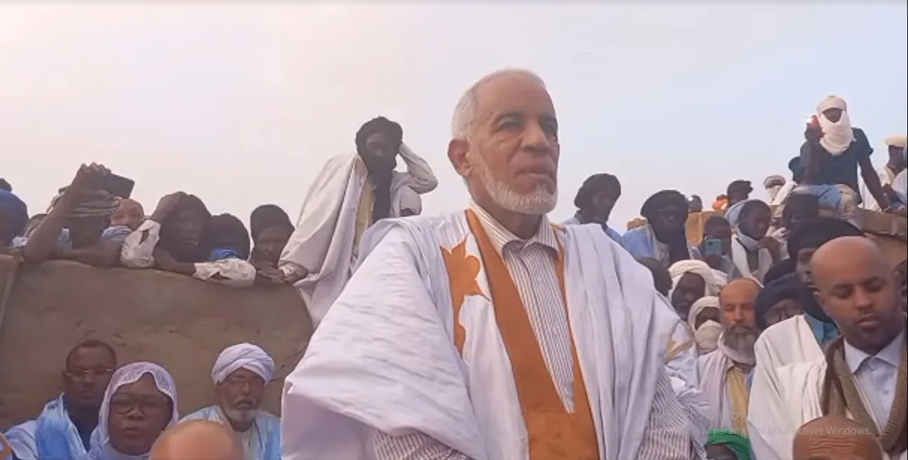 القيادي في حزب الإنصاف الحاكم، ورئيس بعثته إلى ولاية العصابة أحمد ال