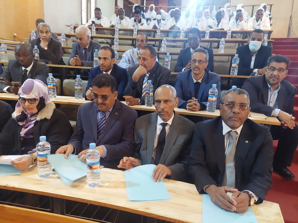 جانب من حضور الأمين العام لوزارة الصيد والسلطات الإدارية/ الأخبار