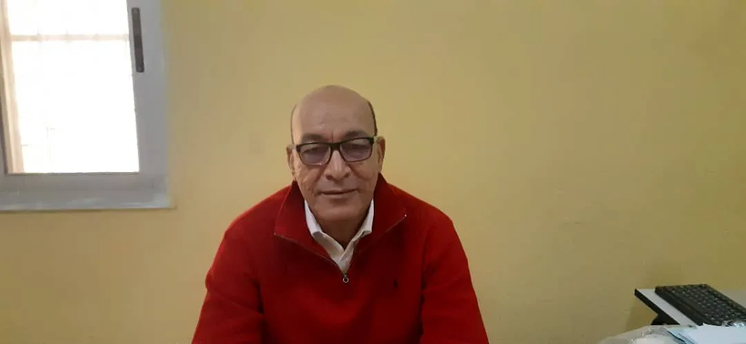 رئيس اللجنة الجهوية المستقلة للانتخابات بمب ولد سيد أحمد أثناء حديث?