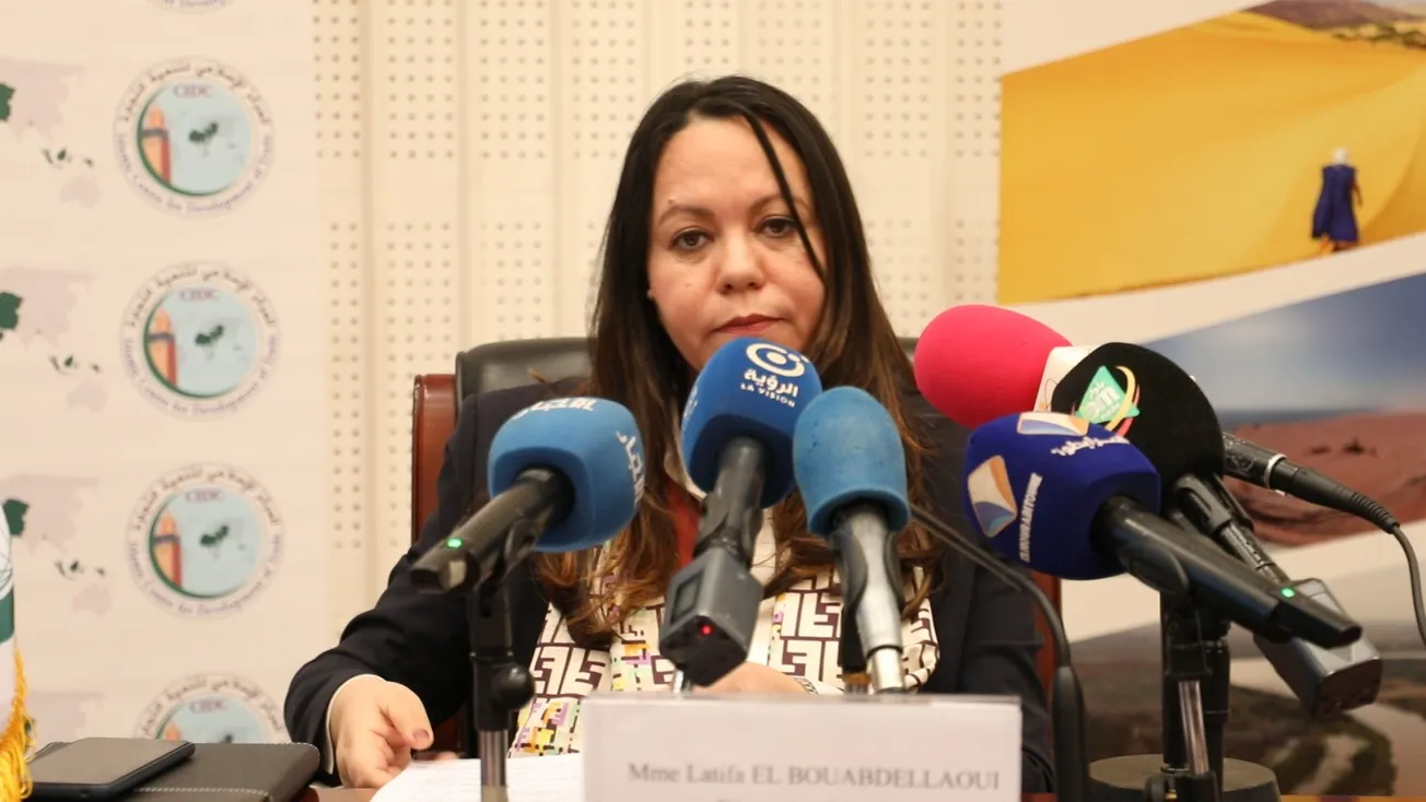  لطيفة الب عبدلاوي المديرة العامة للمركز الإسلامي لتنمية التجارة ال?