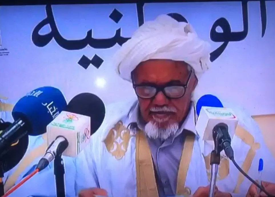 رئيس اللجنة القاضي محمد محمود ولد غالي