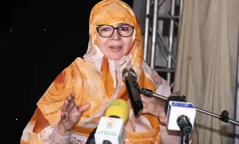 رئيسة المجلس الوطني للتوجيه للمرصد الوطني لحقوق المرأة والفتاة مهله