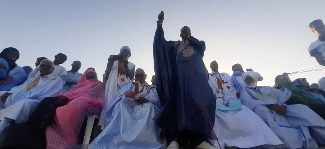 جانب من واجهة مهرجان إفتتاح حملة التكتل واتحاد قوى التقدم/ الأخبار