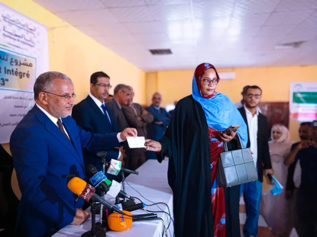 جانب من التوزيعات زوال اليوم في نواذيبو/ الأخبار
