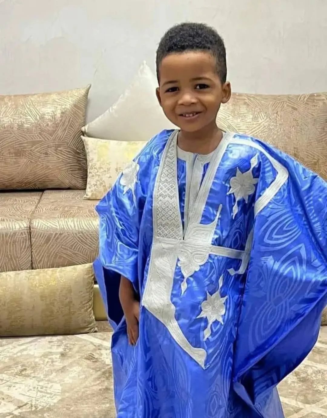 صورة الطفل سيد احمد المفقود منذ أزيد من 24 ساعة (وسائط التواصل الاجتما