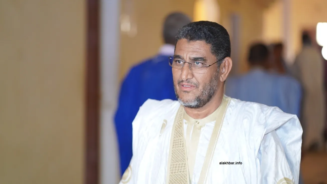 اتحادي حزب التجمع الوطني للإصلاح والتنمية "تواصل" صداف ولد آدو خلال ح