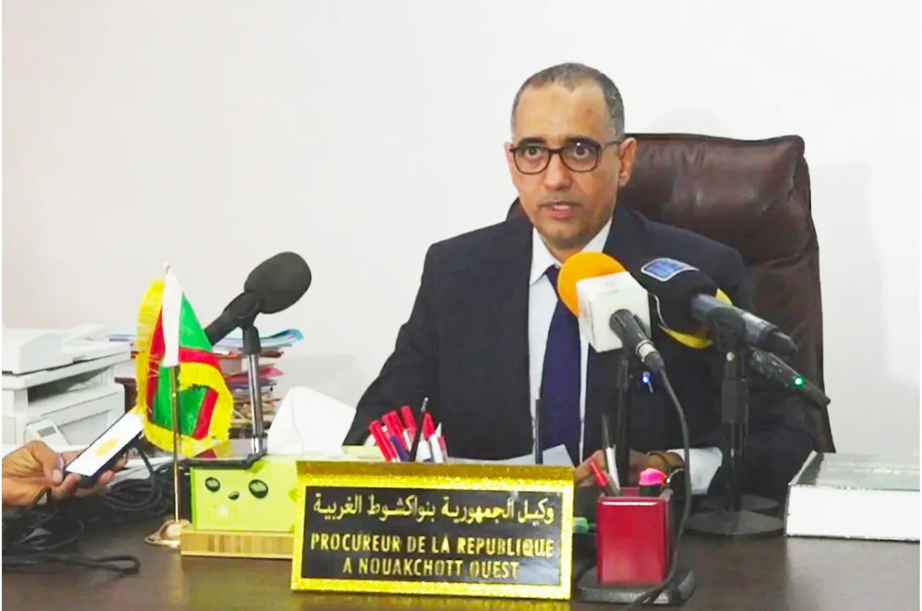 وكيل الجمهورية بولاية نواكشوط الغربية القاضي أحمد عبد الله المصطفى ?