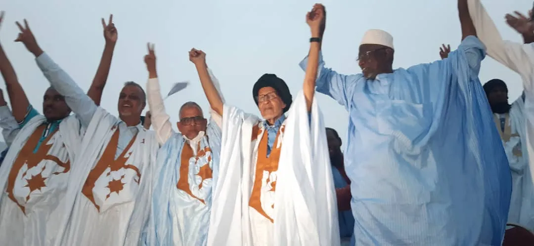 جانب من حضور رئيس حزب التكتل في ختام مهرجان إنتخابي مساء اليوم/ الأخب