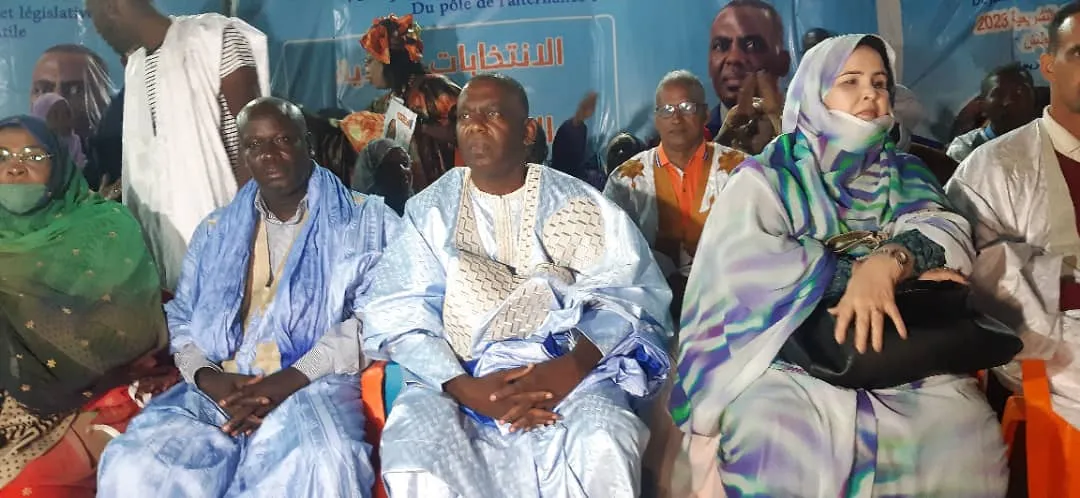 جانب من مهرجان انتخابي الليلة لبيرام أعبيدي/ الأخبار