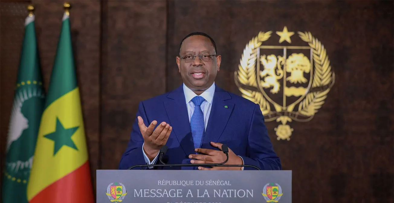 الرئيس السنغالي ماكي صال 