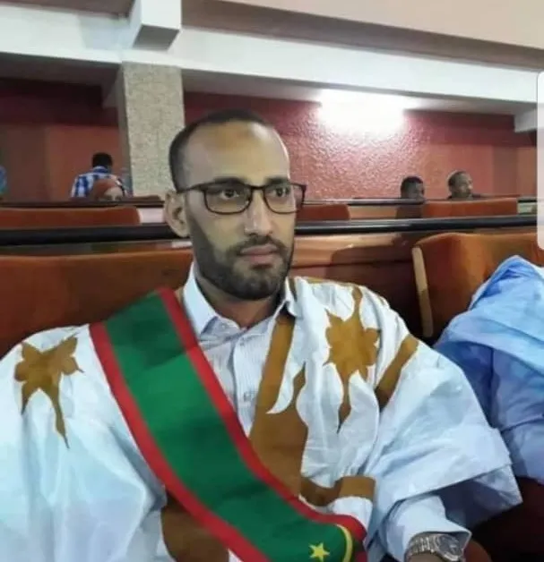 النائب البرلماني عن مقاطعة بو امديد بولاية العصابة محمد الأمين ولد ا