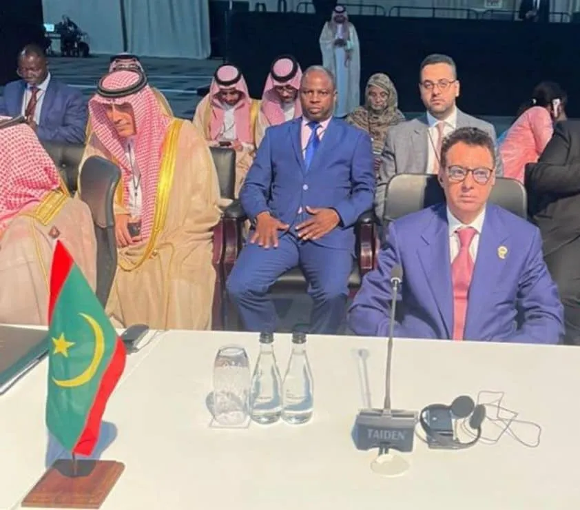 وزير الاقتصاد والتنمية المستدامة عبد السلام ولد محمد صالح خلال مشار?