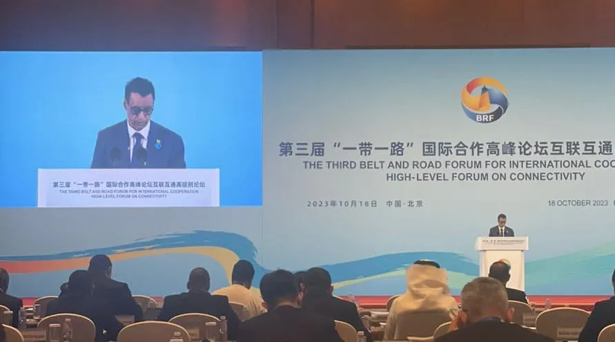 وزير الاقتصاد والتنمية المستدامة عبد السلام ولد محمد صالح خلال كلمت?