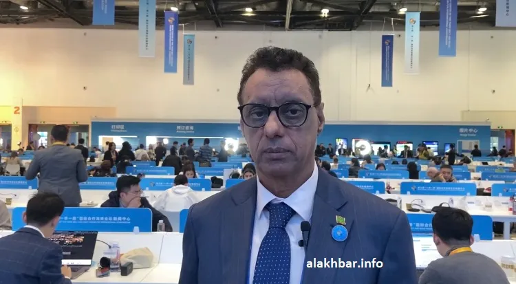 وزير الاقتصاد والتنمية المستدامة عبد السلام محمد صالح خلال حديثه لو?