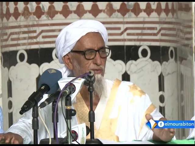 العلامة محمد محمود أحمد يوره الرباني (تلفزيون المرابطون - أرشيف)
